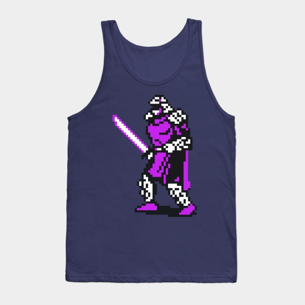 Pixel Shredder Tank Top by Chaosblue